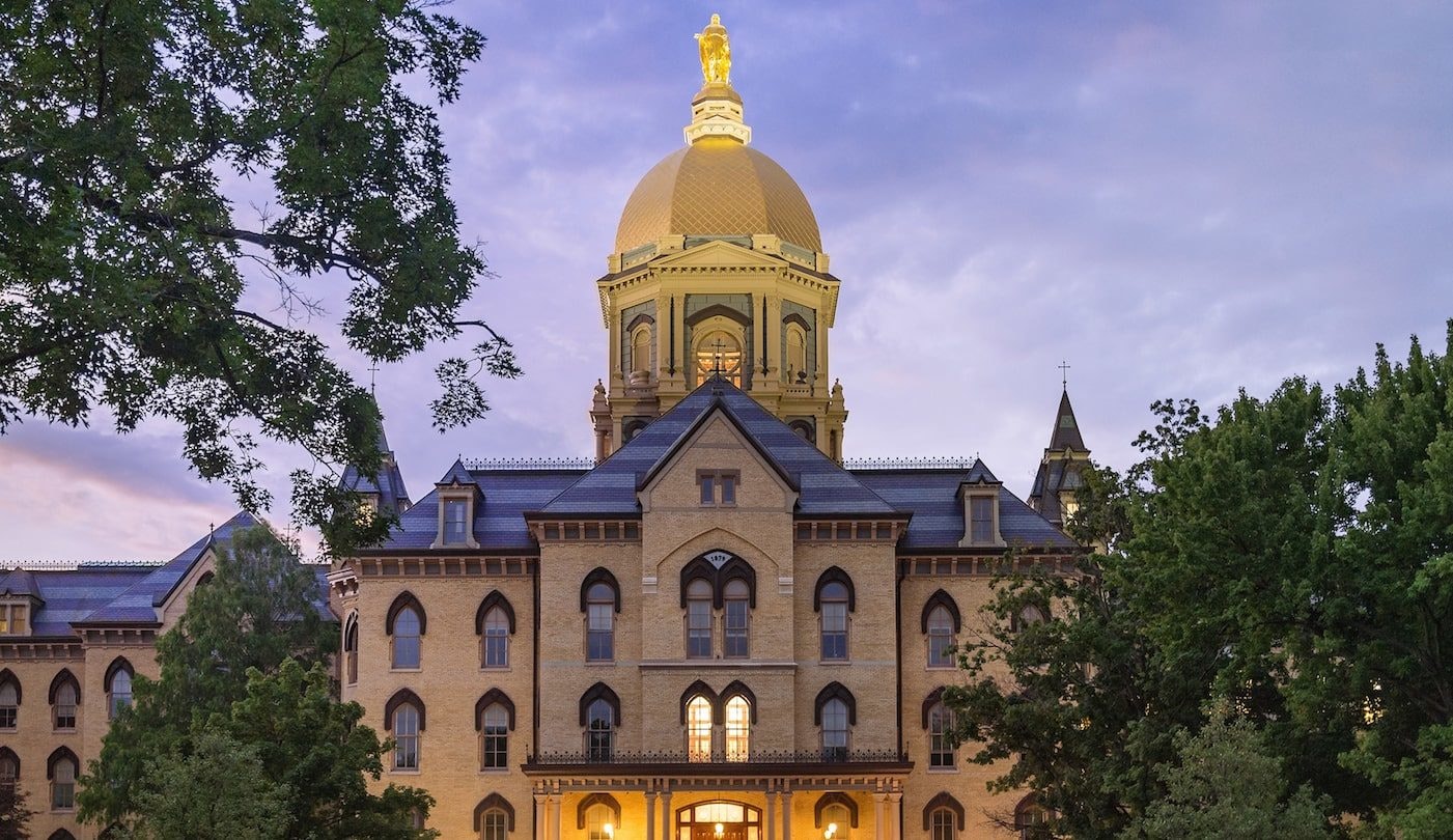 university of notre dame essay examples