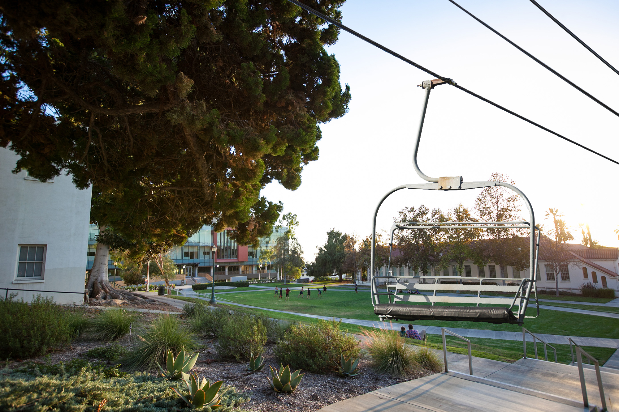 Whittier College campus image